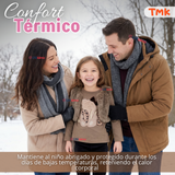 Conjunto Buzo Polera Chaleco 3 Piezas Niña Tedmimak Pretty Bear