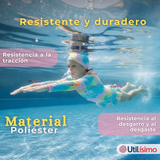Traje De Baño Enterito Con Gorro Bebé Niña Protección Solar UPF 50+