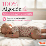 Pack 5 Bodys Manga Corta %100 Algodón Tedmimak Niña Sweet Girl