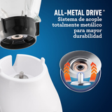 Licuadora Oster® Con Vaso De Vidrio Y Control De Perilla BLSTKAGWRD