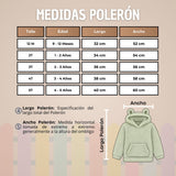 Buzo Polerón Conjunto Polar Niño Con Capucha Unicolor Verde Claro