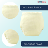 Pack 12 Calzón Calzoncillo Niño Entrenamiento Algodón Cintura Elástica