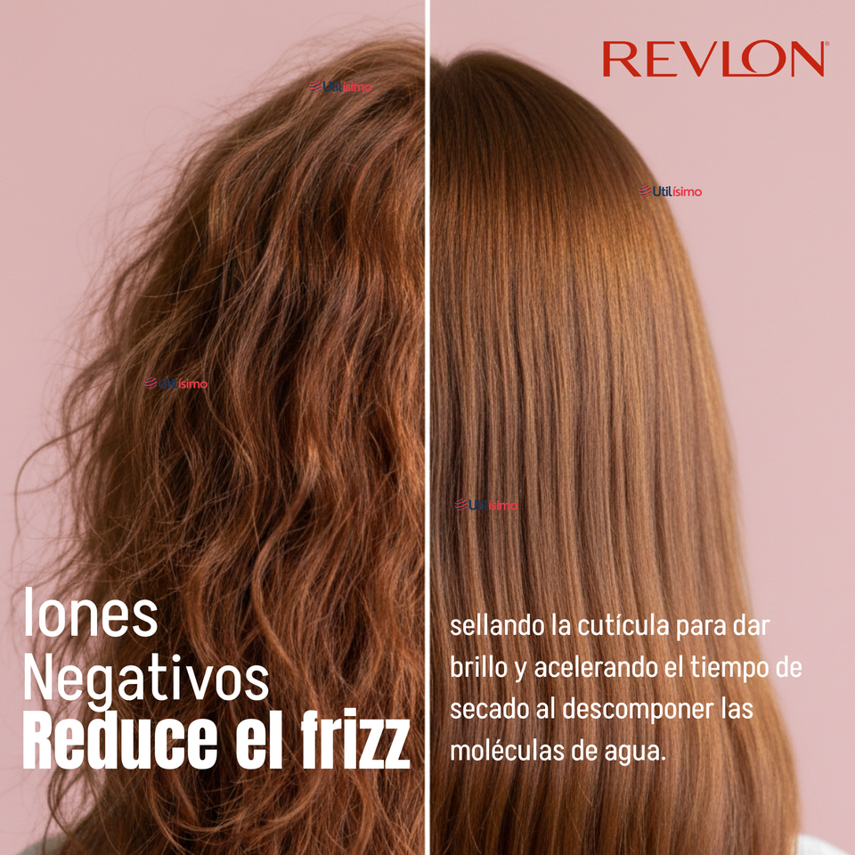 Secador De Cabello Revlon Compacto RVDR5260BLA2 1875W Negro
