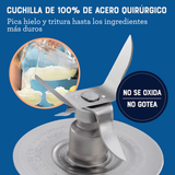 Licuadora Oster® 2 velocidades más pulso y vaso de vidrio BLSTKAGBPB