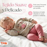 Conjunto 2 Piezas Polerón y Pantalón Buzo 100% Algodón Tedmimak Bebé Niña Pretty