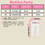 Conjunto Set 5 Piezas Body Camiseta Panty Gorro Manoplas Algodón Bebé Niña