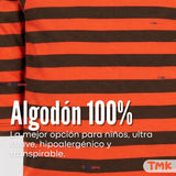 Pack 5 Bodys Manga Larga 100% Algodón Bebé Niño Tedmimak Sweet Nature