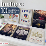 Pack 10 Unidades Cuadernos Colo Colo Centenario 100 Hojas
