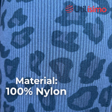 Calza Palazzo Con Diseño Leopardo Polar Tiro Alto Mujer Leggings