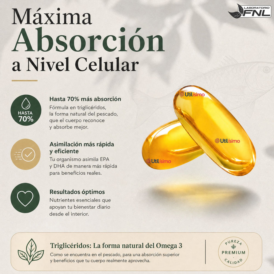 Omega 3 Big Size 150 Caps 1000mg Aceite Pescado