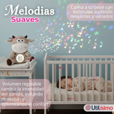 Peluche Vaca Espantacuco Con Luz Y Sonido Para Bebé Niño Niña