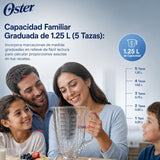 Vaso vidrio Boroclass® de 1.25 l para la licuadoras Oster®