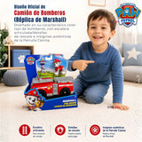 Camión de bomberos Marshall Paw Patrol con Figura Juguete Niño
