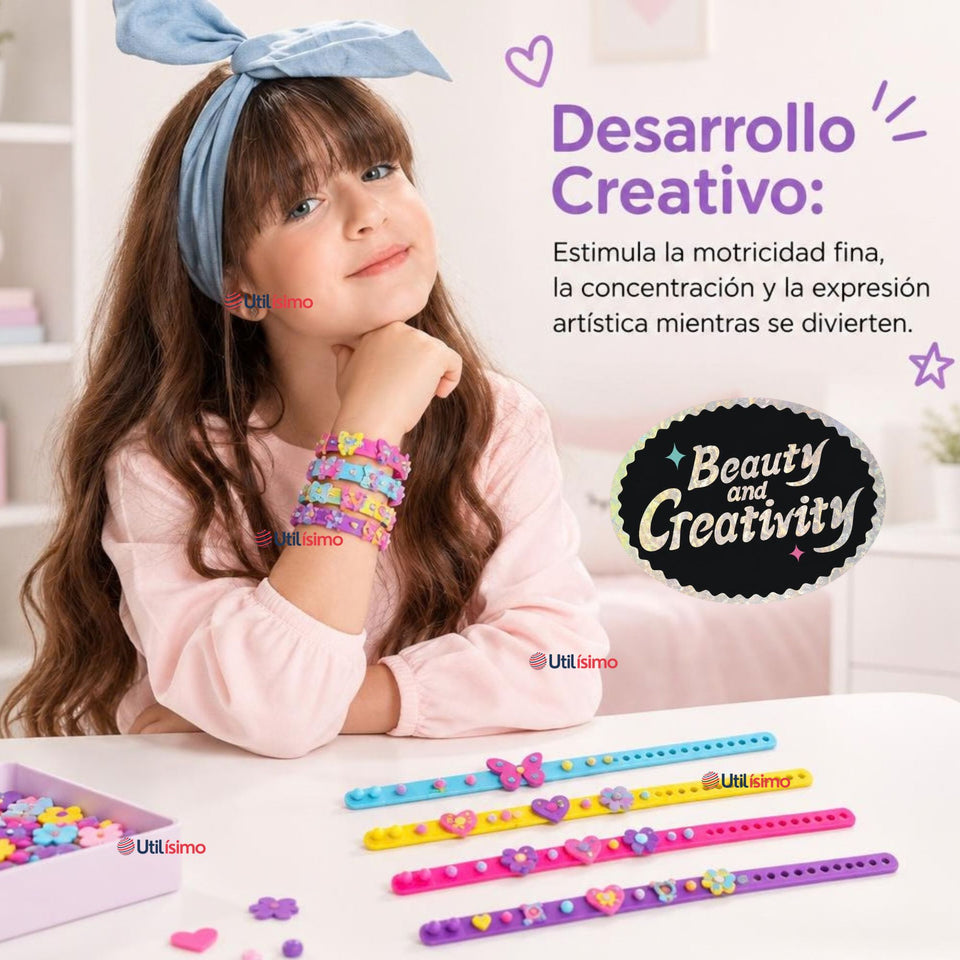 Set Niña Creativo Diseño Pulsera Juguete Infantil