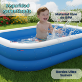 Piscina Inflable Rectangular 2mx1.2mx40cm Color Azul