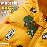 Parka Con Capucha Sin Manga Bebe Niño Infantil