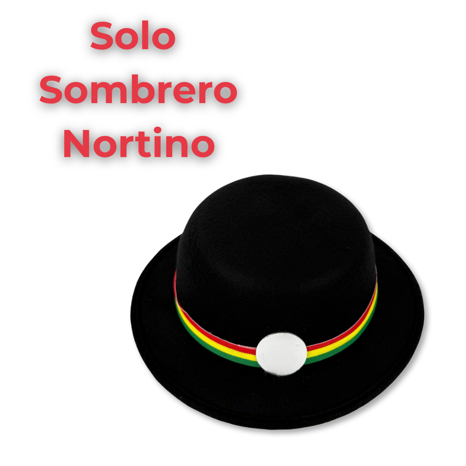 Sombrero Nortino Niña Fiestas Patrias Baile Nortino