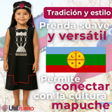 Traje Vestido Mapuche Niña Incluye Trapelacucha 0 Meses hasta Talla S Vestimenta Típica