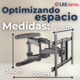 Soporte TV Pared Ajustable 68Kg 55 a 85 Pulgadas 55 60 65 70 75 77 80 82 85