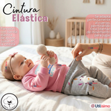 Conjunto 2 Piezas Buzo Pantalón Y Polerón De Algodón Lila Bebé Niña