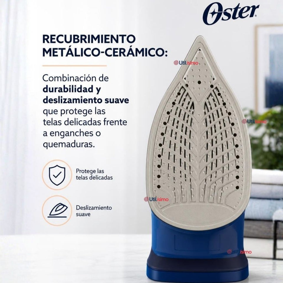 Plancha de vapor Oster® , AeroGlide S7200, azul oscuro, GCSTAC7202-052
