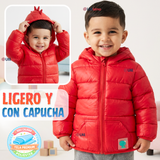 Parka Dinosaurio Con Capucha Manga Larga Niño Jump Kids