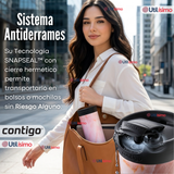 Vaso Térmico Contigo® Mug Huron Rose Quartz 473 ML Tecnología SNAPSEAL™