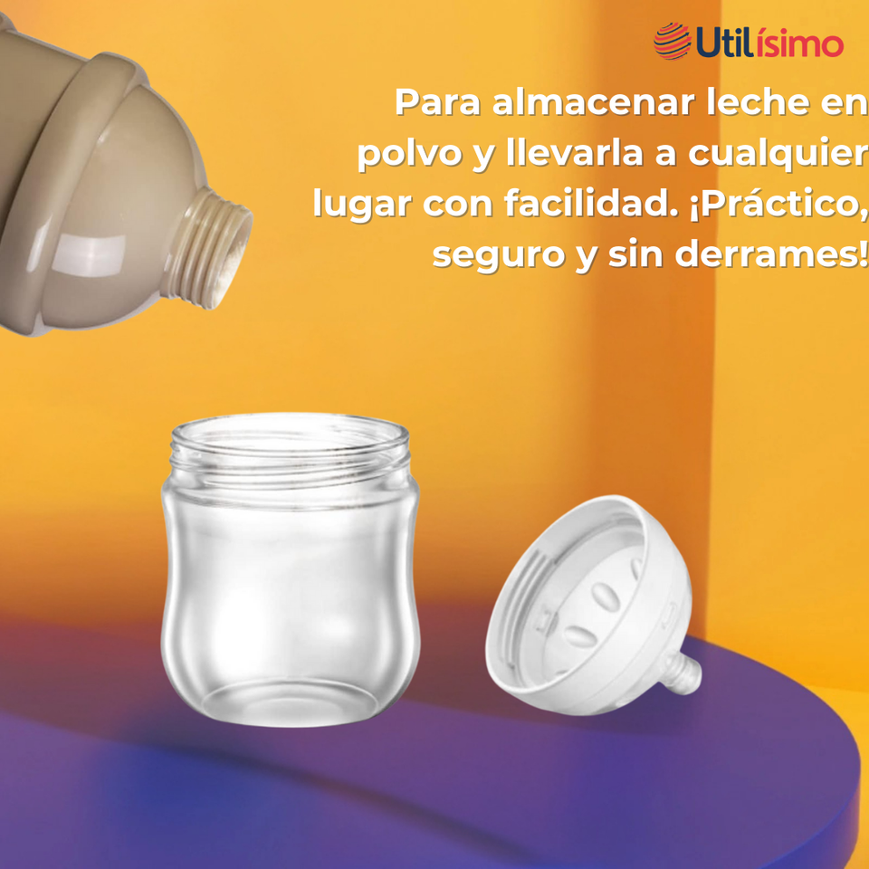 Dispensador De Alimentos Portátil Multicapa Libre de BPA  Bebés Niño Niña