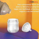 Dispensador De Alimentos Portátil Multicapa Libre de BPA  Bebés Niño Niña