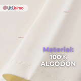 Polera Manga Larga Niña 100% Algodón Guitarra Blanco Camiseta