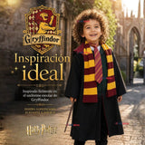 Disfraz Harry Potter Con Capa + Bufanda + Corbata + Varita Gryffindor Niño y Niña