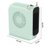 Termo Ventilador Calefactor Eléctrico 500w Oficina