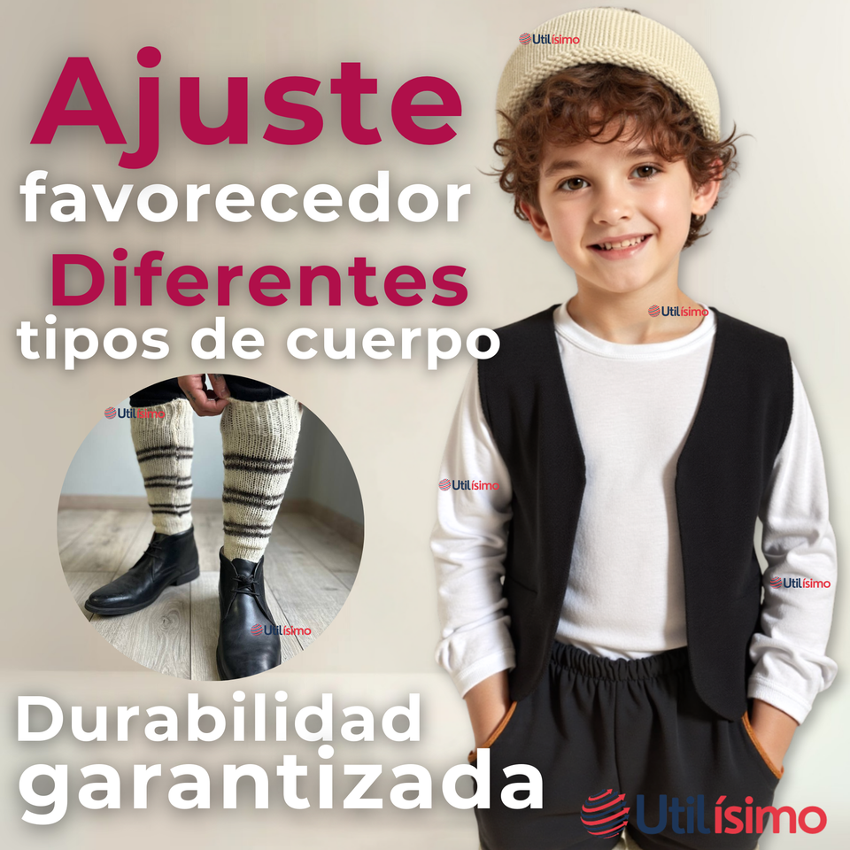 Traje Chilote Incluye Polera Fiestas Patrias Niño Chile