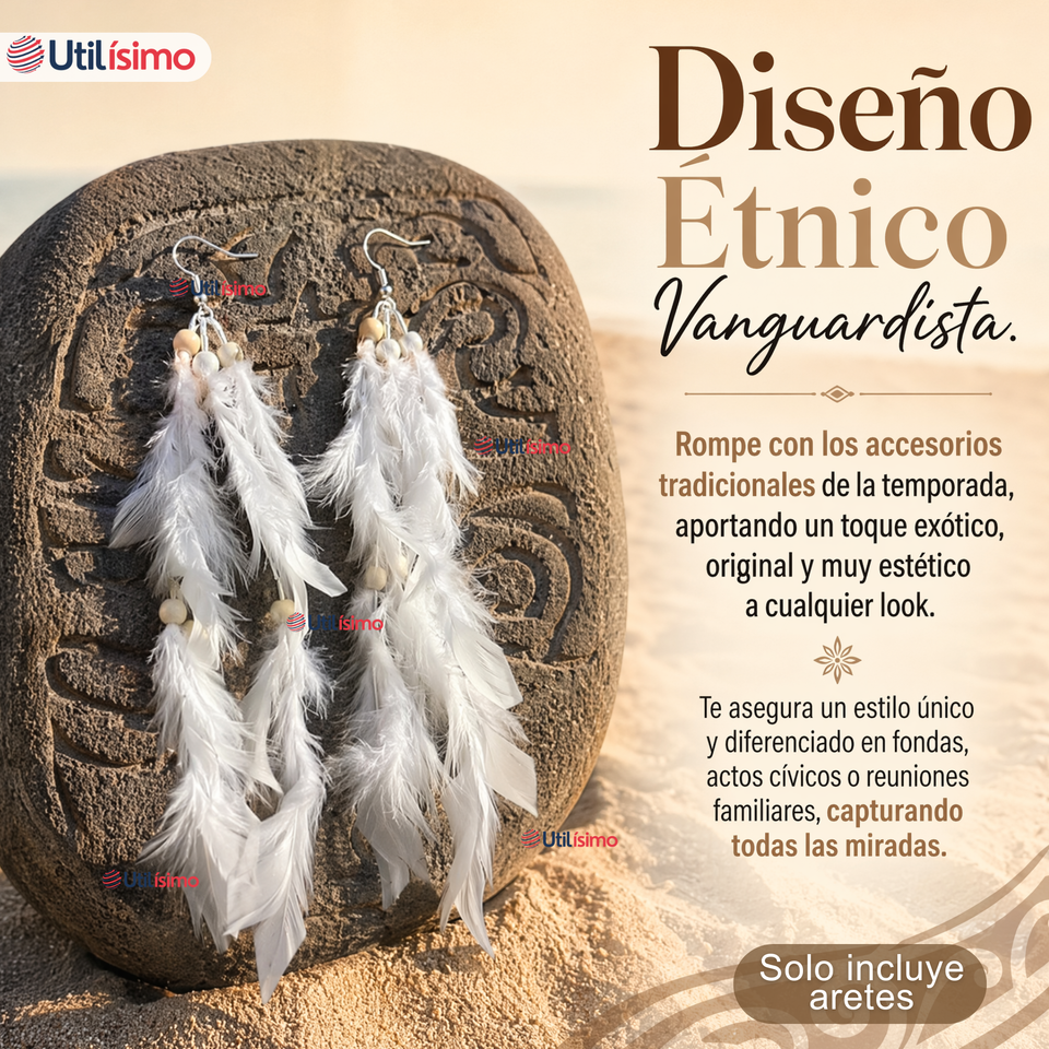Pack 3 Aros Aritos Pascuenses Rapa Nui NIña Fiestas Patrias