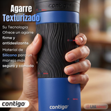 Vaso Termico Contigo Byron Azul 2.0 Snapseal 710 Ml Acero inoxidable