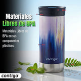 Vaso Mug Huron Couture Merlot Airbrush Térmico 473 Ml Contigo