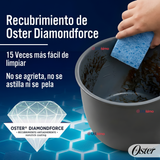 Multiolla turbo Oster®, 5.7 litros de capacidad DiamondForce CKSTPCECT57DF 1400W
