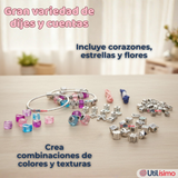 Kit De Mostacillas Juguete Para Armar Crear Pulseras Y Collares Niñas