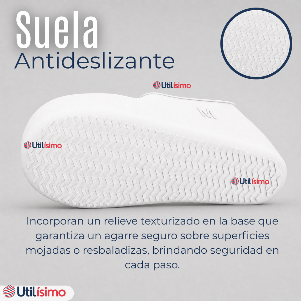 Fundas Cubre Zapatos Blanco Impermeable Surtidas Silicona Antideslizante 1 Par