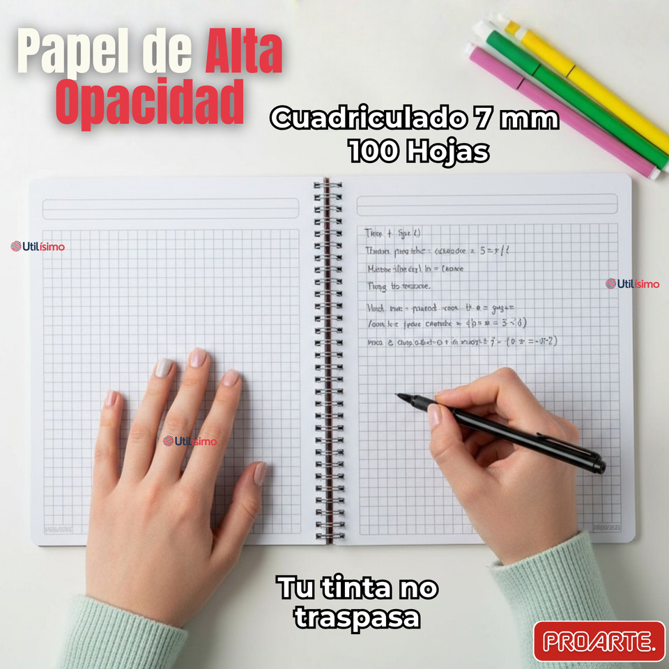 Pack 5 Cuadernos Universitario My Melody & Kuromi Proarte 7mm 100 Hojas Diseños Surtidos