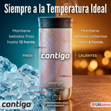 Vaso Térmico Contigo® Mug Huron Rose Quartz 473 ML Tecnología SNAPSEAL™