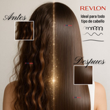 Plancha Alisadora De Cabello Revlon Placas Dobles Cerámica De Cobre RVST2204 Alaciadora Negra