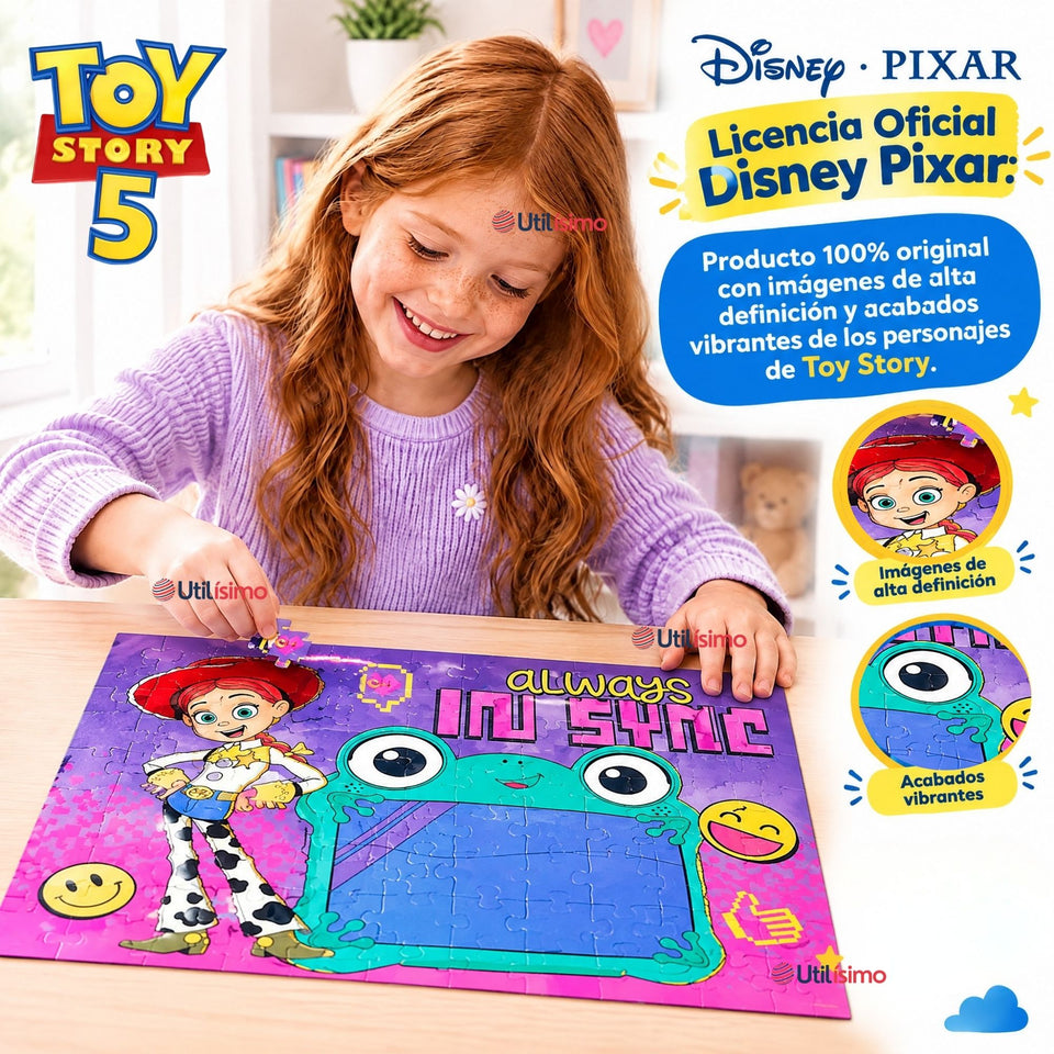 Rompecabezas Puzzle 4 en 1  Toy Story 5 Juguetes Niños
