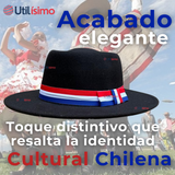 Sombrero Huaso Con Laso Elegante Fiestas Patrias