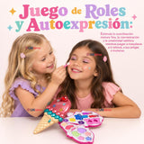 Juguete Set Maquillaje Manicura Infantil Diseño De Helado Niñas