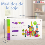 Juego Bloques De Construcción Magnéticos 3D 70 Piezas para Niños