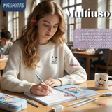 Pack 5 Cuadernos Universitarios Pochacco 100 Hojas Proarte Diseño Surtido