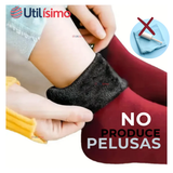 Pack 6 Pares Calcetines Polar Térmico con Interior Afelpado Mujer Surtido