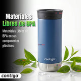 Vaso Mug Contigo Huron 2.0 473 ML Blue Corn Térmico Acero Inoxidable