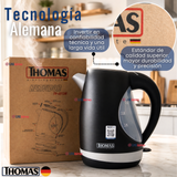 Hervidor Eléctrico Thomas 2lt Alta Potencia Tecnologia Alemana Negro